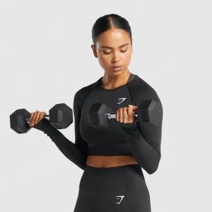 Long sleeve crop top Gymshark 💪💪💪